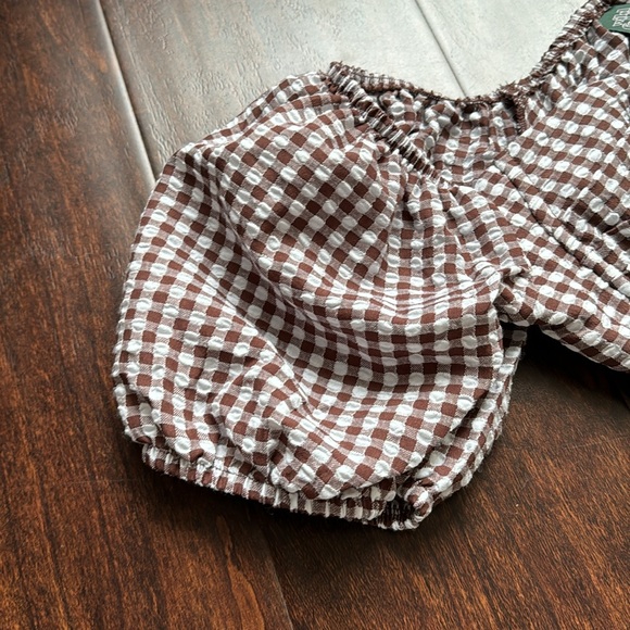 Wild Fable Gingham Crop Top ***NO BOTTOMS*** - Picture 6 of 7